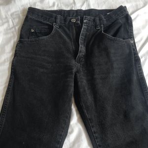 Wrangler Black Jeans (slightly low waisted)